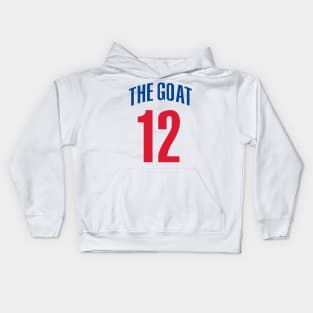 the best goat Kids Hoodie